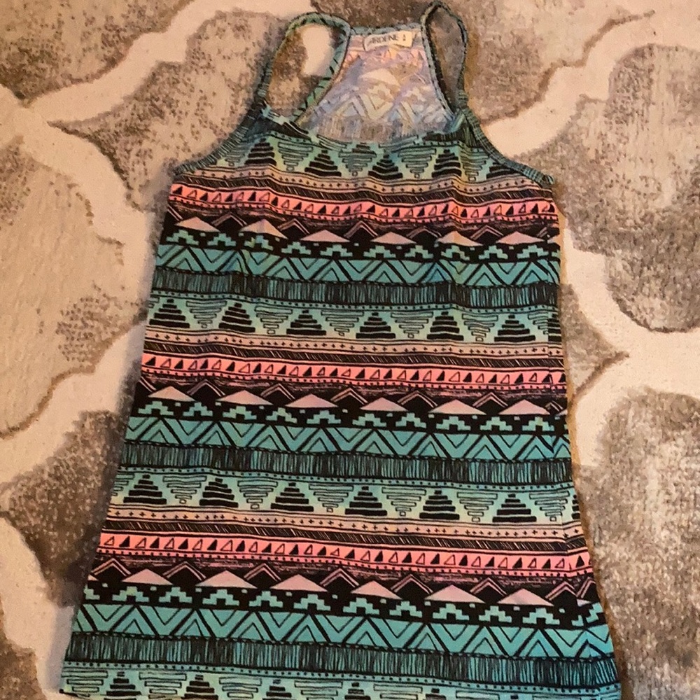 Patterned tank top